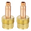 HARFINGTON 2pcs Gas Lens Collet Body 45V63 5/32" Welding Torch