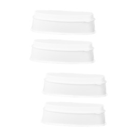 Baluue 4pcs French Style Nail Dipping Powder Container for Nail Art Easy to Use for Home and Salon Manicures