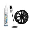 FIXEZPRO Gloss Black Rim Touch Up Paint,Car Wheel Scratch Repair Kit,Wheel Touch Up Paint for Cars Quick and Easy Fix Rim Curb Rash Scuff (Gloss Black)