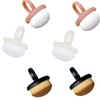 6 PCS Fingernail Dust Brushes, Nail Scrubbers Featuring Soft Bristles