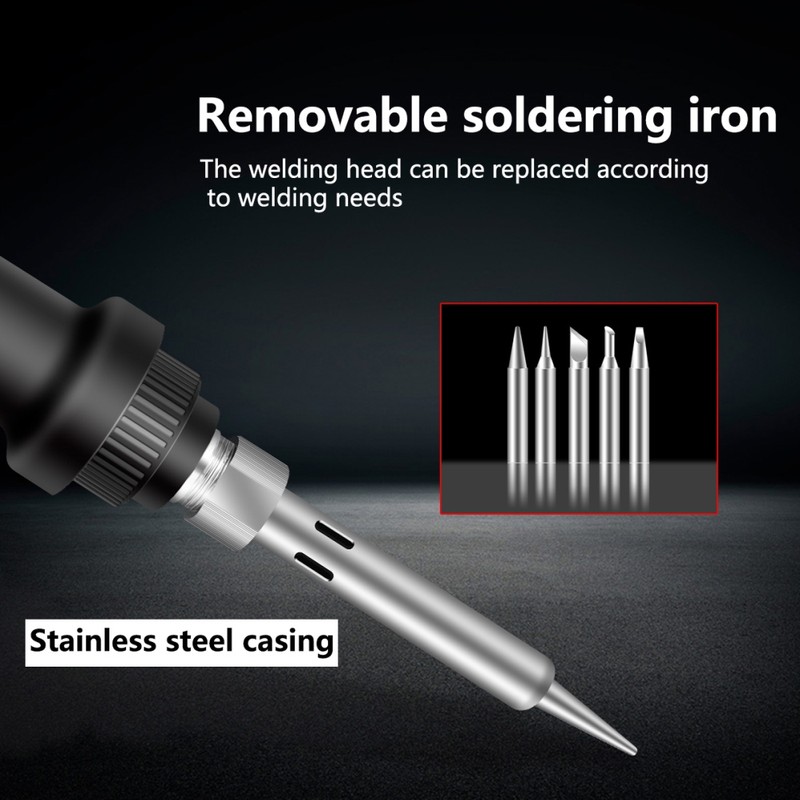 16pcs/set Soldering Iron Kit Multifunctional Electric Tools Soldering Iron Portable