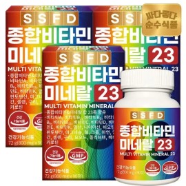 pure food [K] Pure Food Multivitamin Mineral 23 3 boxes (270 tablets) 9-month multivitamin / [K]순수식품 종합비타민 미네랄 23 3박스(270정) 9개월분 멀티비타민