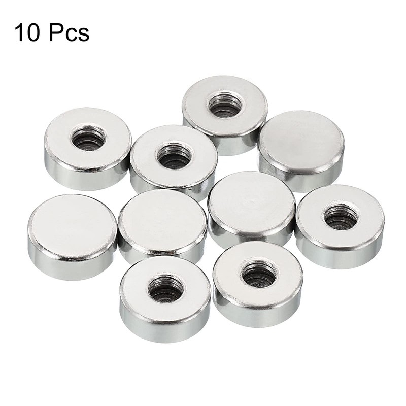 PATIKIL 10pcs M6 Cap Nuts Acorn Nut Screw Cap Insert