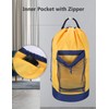 Dalykate Backpack Laundry Bag, Laundry Backpack with Shoulder Straps and