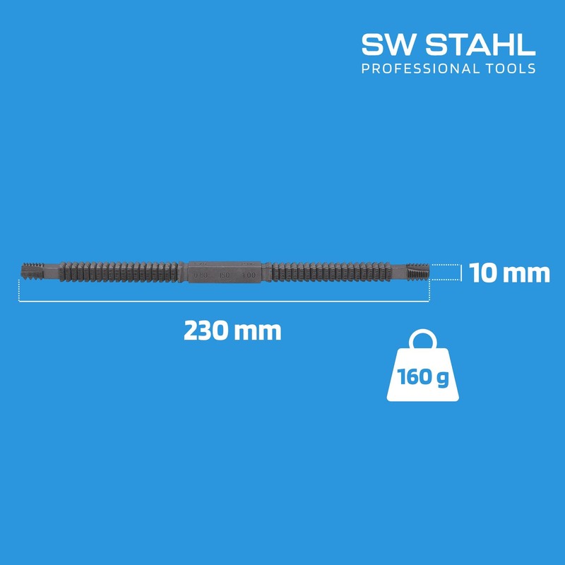 SW-Stahl 81680L Thread File Metric / for Thread Pitch from
