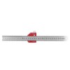 CX300-2 Woodworking Scribing Ruler High Precision Angle Measure Carpenter Marking