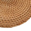 Rattan Fruit Tray Hand Woven Elegant Traditional Natural Rattan Serving