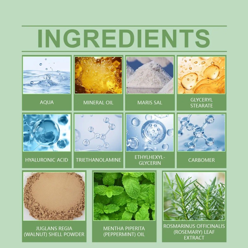 Ge Exfoliante De Romero For El Cuero Cabelludo