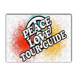 Makoroni -Peace Love Tour Guide - Jigsaw Puzzle 80 pcs, DesP26