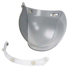 Reed Industries GRAVIS PZ-005A Bubble Shield & Clear Flip Up Base Set, Light Smoke + Clear Base (PZ-005A LSM/CL)