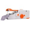 Handheld Sewing Machine Orange Portable Mini DIY Ergonomic Handle Electric