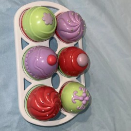 STEP2 LITTLE BAKERS KITCHEN REPLACEMENT CUP CAKES AND MUFFINS IN TRAY