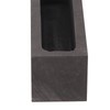Graphite Ingot Mold Rectangular High Thermal Stability Metal Graphite Crucible