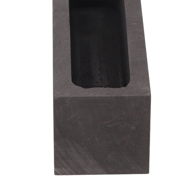 Graphite Ingot Mold Rectangular High Thermal Stability Metal Graphite Crucible