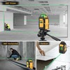 PREXISO 360° Laser Level with Tripod, 100Ft Self Leveling Cross