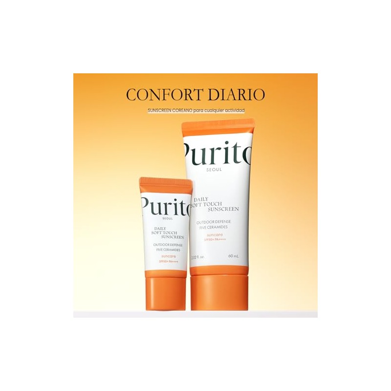 PURITO Daily Soft Touch Sunscreen SPF50+ PA++++