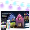 Smart 100FT Permanent Outdoor Lights, RGB LED Lights Outside with