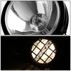 DNA MOTORING FL-6-U+SW-CH-BK 6" Round Fog Lights w/Switch