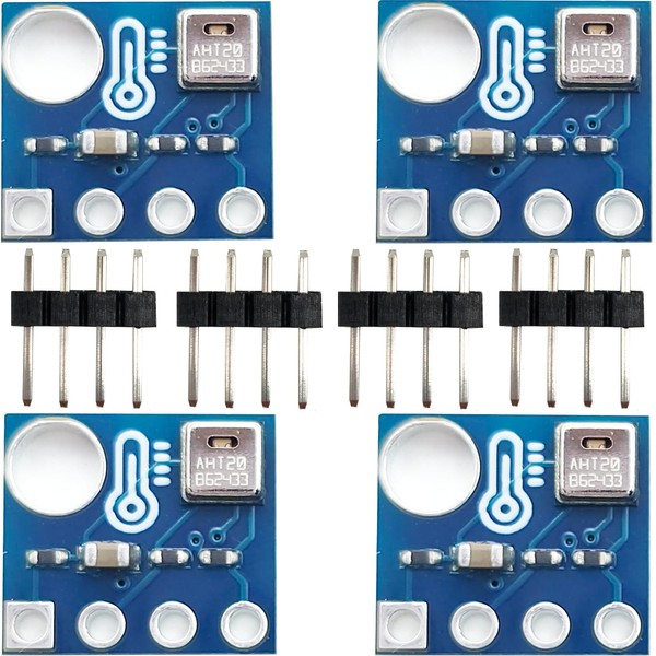 4PCS AHT20 Temperature/Humidity Sensor Module, I2C, for Arduino Temp/RH