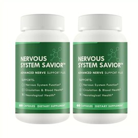 2-Pack Nervous System Savior - Advanced Nerve Health Support (120 Capsules)
