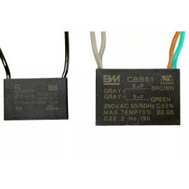 Casablanca Capacitor Set 6406204000   5uf plus   5uf+5uf