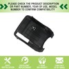 omoZone Lower Steering Column Trim Cover Ignition Shroud with Key