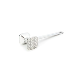 Fox Run 5637 Aluminum Meat Tenderizer, 2 x 2.5 x 9 inches, Metallic