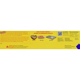 Glad Sealable Plastic Wrap Press'n Seal with Griptex, 100 sq ft 33.8YD x 11.8IN (Packaging May vary)
