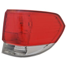 TYC Right Tail Light Assembly Compatible with 2008-2010 Honda Odyssey