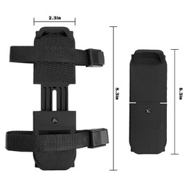 1 Pair Toddler Ice Skates- Adjustable Kids Ice Skates- Double Runner Ice Skates with Strap Fastening for Toddlers, Kids, Junior Skater (Black)