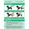 Jollywoods 3 Pack Washable Female Dog Diaper Onesie Sanitary Pantie