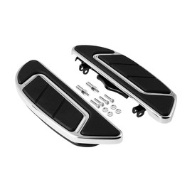 TCMT Front Rider Airflow Footboard Floorboard Fit For Harley Touring Road King Electra Street Road Glide 1986-2025 Trike Models 2008-2023 Softail FL 1986-2017 Switchback FLD 2012-2016