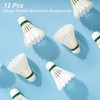 Philonext Goose Feather Badminton Shuttlecocks Birdies, 12 Pack Hight Speed