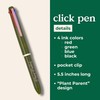 ban.do 4 Color Multi-Click Pen, 4-in1 Retractable Ball Point Pen
