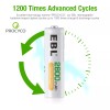 EBL Lot 1.2V 2800mAh AA Rechargeable NI-MH Batteries For Camera