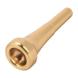 1 x Golden Trumpet Mouthpiece 7C 5C 3C Optional Musical Instrument Mouthpiece for Beginners (5C)