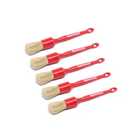 Barnwell Pack of 5 No.16 Sash Detailing Brushes (25mm) Alloy Wheel Engine Bay Trim Dash Cleaning