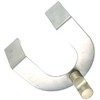 Merriway BH03332 U-Shaped Over Door Hangers with Notched Hooks with