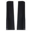 2PCs Rear Side Skirt Winglet Carbon Fiber Style Universal Car