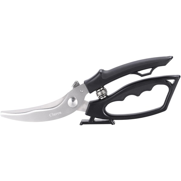 Cluren Kitchen Shears & Scissors Heavy Duty with Self-Standing Base