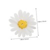 Levemolo Ceramic Incense Holder Beautiful Daisy Design for Study Bedroom