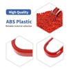 RT-TCZ para Jeep JK Gear Shift Panel recortar Cover Rojo