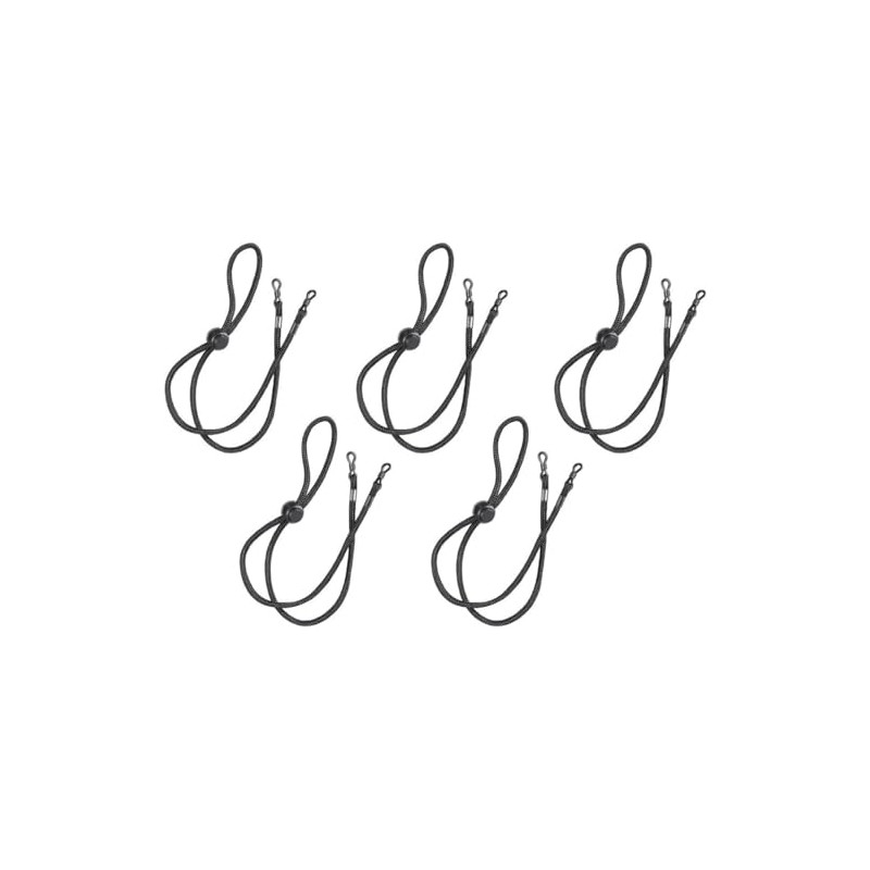 5 x voltX Safety Cord/Lanyard with Safety Stop – for