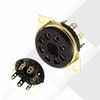 MECCANIXITY 8 pins PCB Tube Socket Ceramics, Vacuum Tube Protect