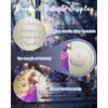 CHURYUML 6 Year Sobriety Coin - Purple Butterfly Fairy Six