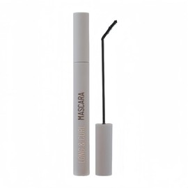Black Mascara with Small Brush for Fine Short/Sparse Lash, Lengthening, Smudge-proof, Waterproof, No-clumping