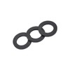 12PCS Plumbing Rubber Washers Flat Silicone Gasket Rubber Connector Replacement
