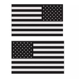 qualityparts_by_oh For Toyota Tundra 2014-2021 Black Back  Window American Flag Decal Sticker