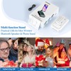 JTEMAN Portable Phone Stand with Speaker Bluetooth Wireless,Gifts for Men