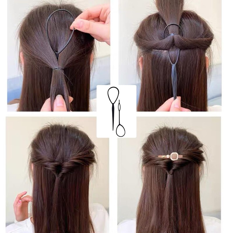 Doyime Hair Styling Tools [7 Pieces] Hair Braiding Tools Multi-functional